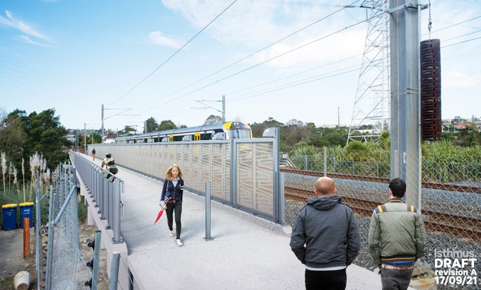 New Lynn to Avondale shared path underway (1)