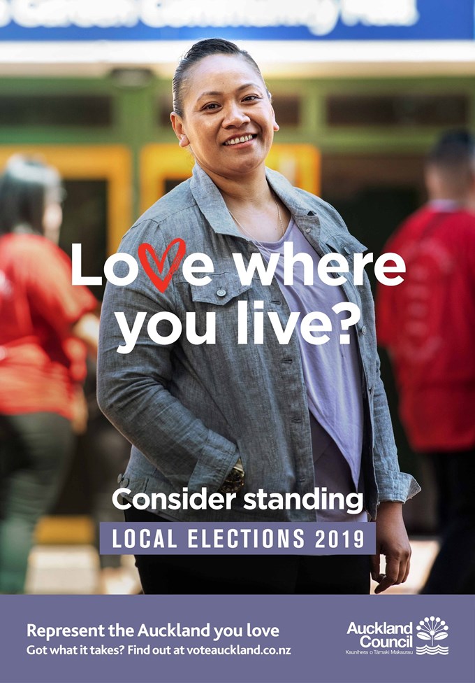 Stand for the Auckland you love in the 2019 local elections
