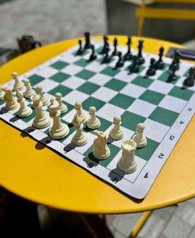 145 Human Chess Board