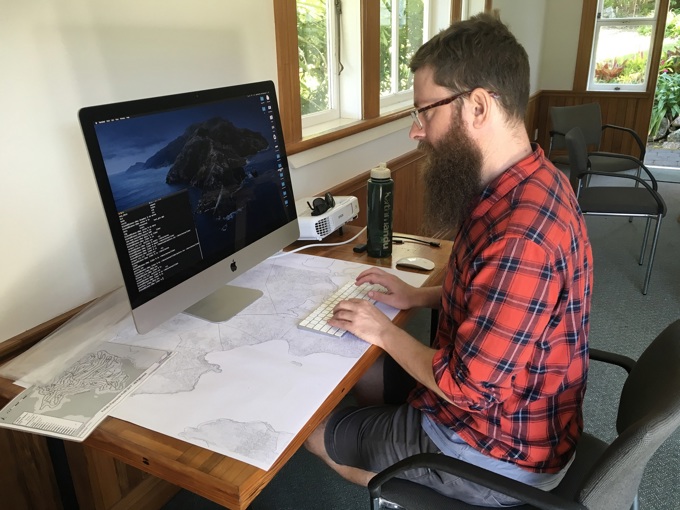 Artist in Residence re-imagines Aotea Great Barrier Island