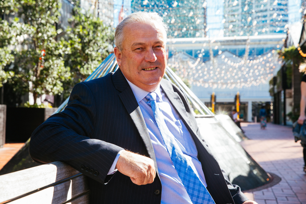 Deputy Mayor and Franklin Ward Councillor Bill Cashmore