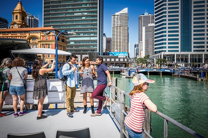 Visitors flock to Auckland over summer
