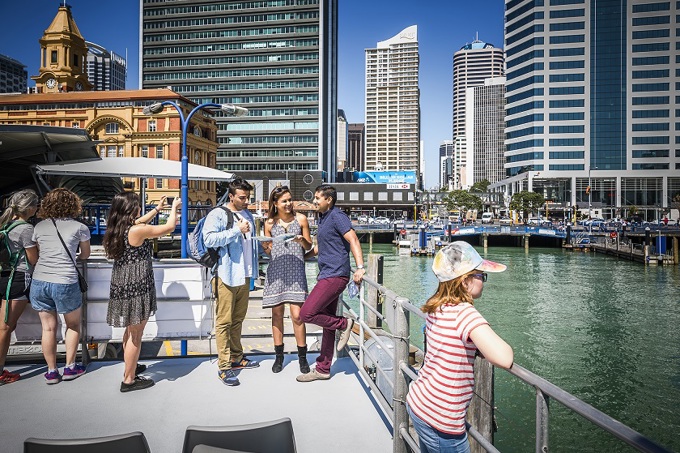 Visitors flock to Auckland over summer