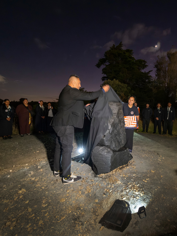 CI Basalt Carving Dawn Blessing Mangere 27March 2025 XXH23630 Enhanced NR