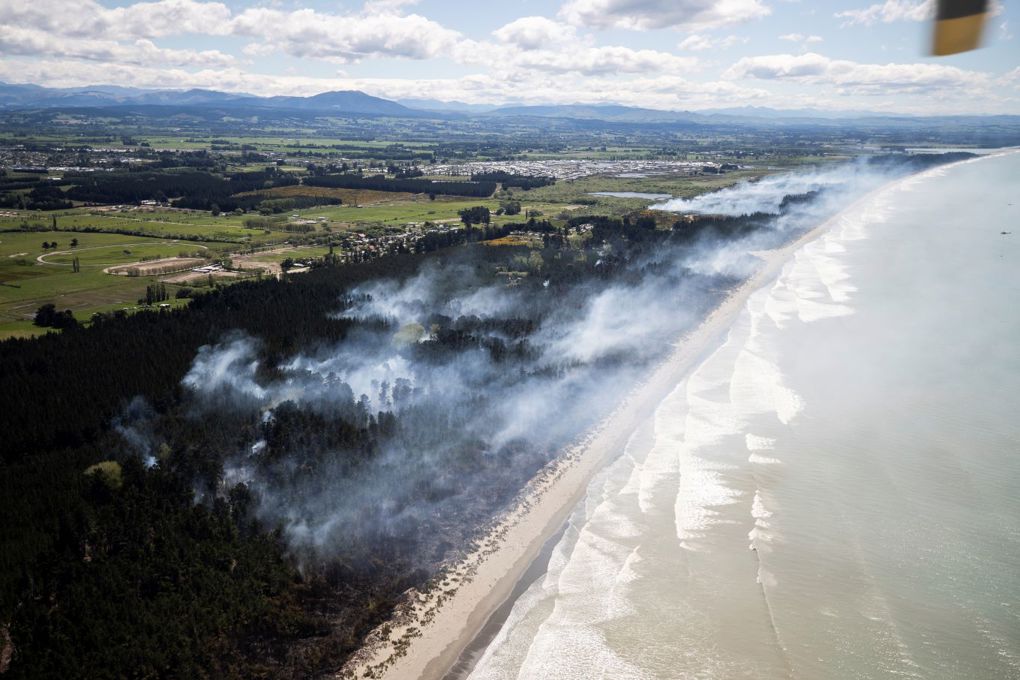 Pegasus Bay Fire 1