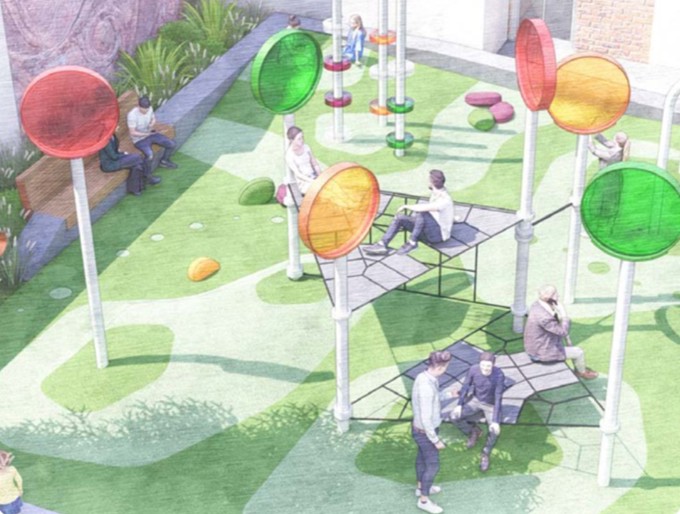 Heard Park Refined Concept Bespoke Landscape Architects