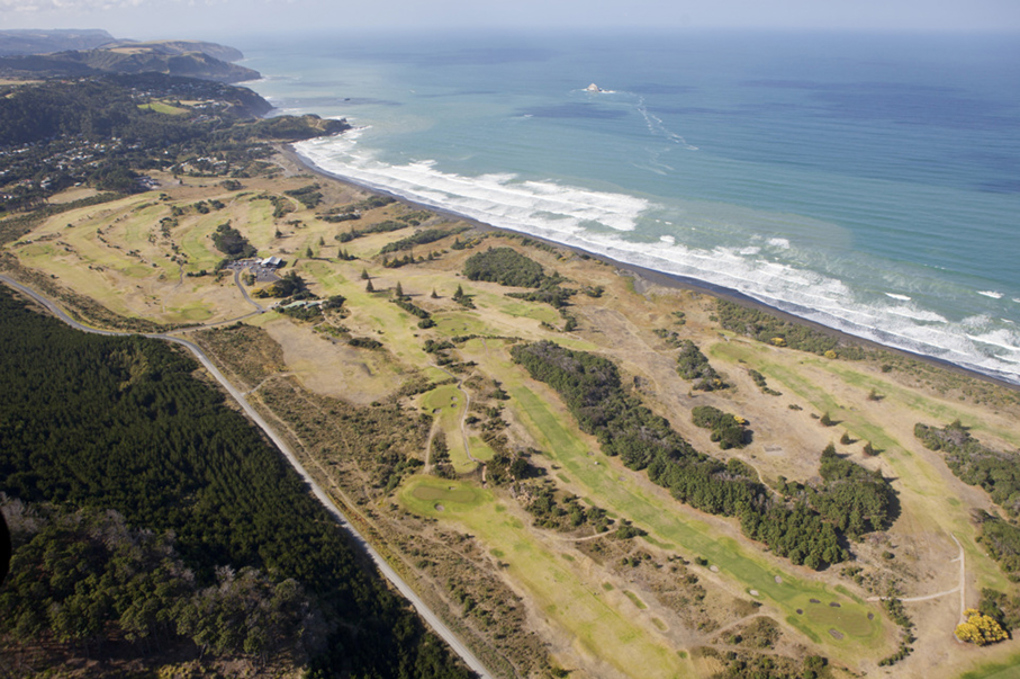Muriwai aerial image