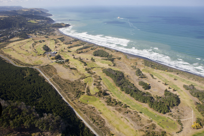 Muriwai aerial image