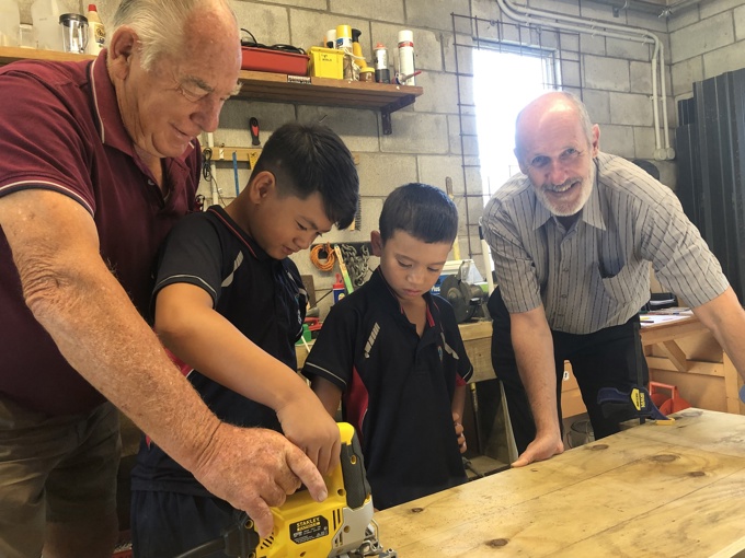 Papakura kids rebuild community pātaka