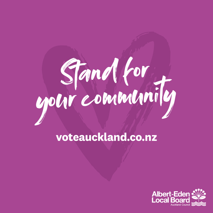 Albert-Eden Local Board by-election nominations close