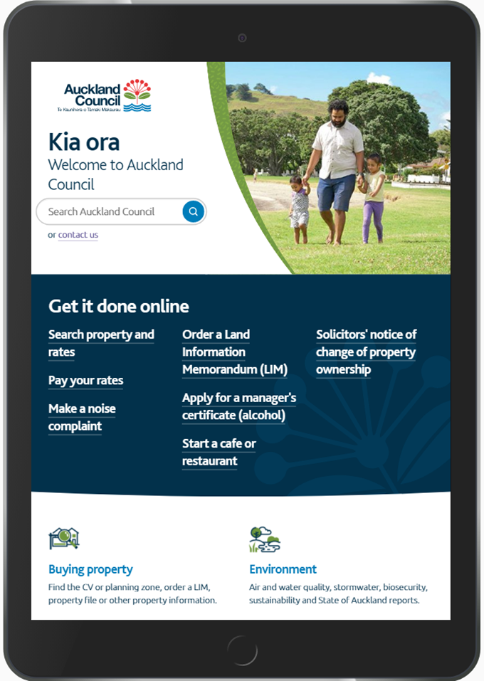 Auckland Council launches improved website (1)