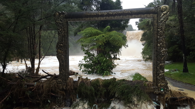 Civil Defence 8 March: Hunua Ranges Regional Park flooding 3