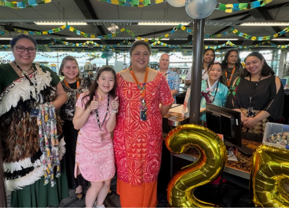A local library celebrating 25 years of operating in the community. 