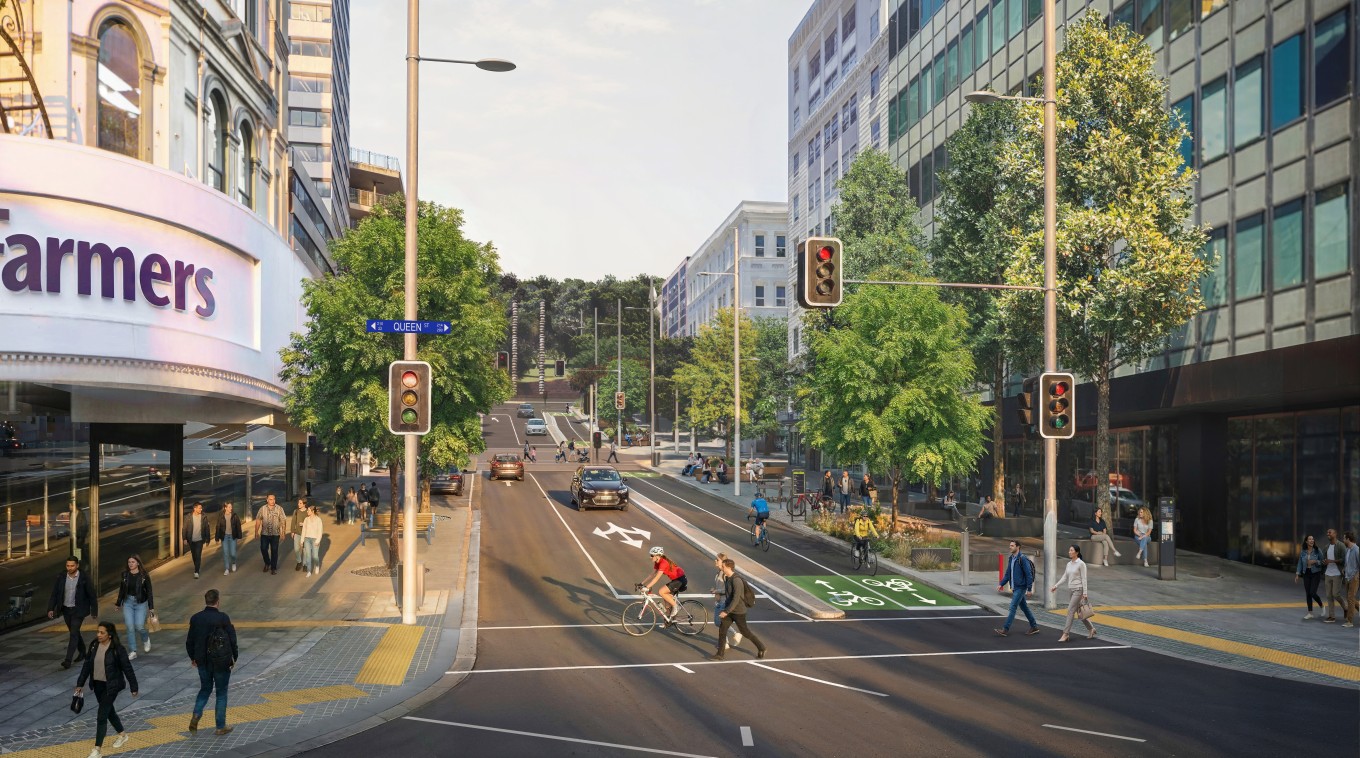 Queen St render. 