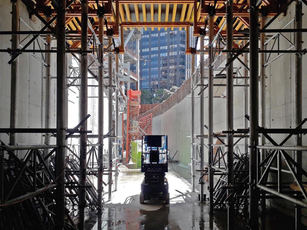 City Rail Link trench reaches full depth 2