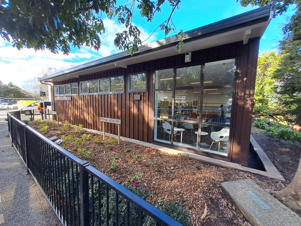 The Refurbished Library Has Been Freshly Recladed And Repainted (1)