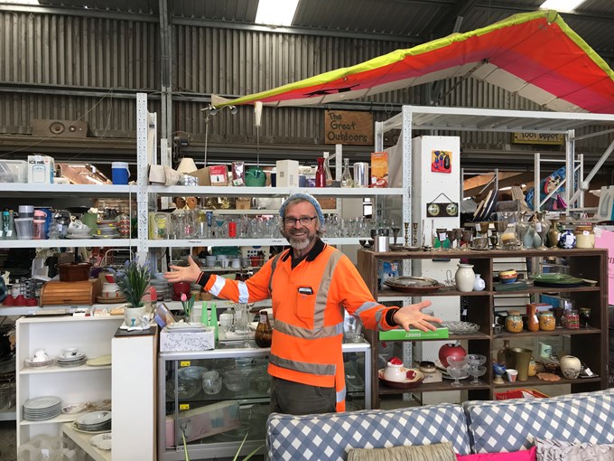 Recycle Shop renamed Tipping Point