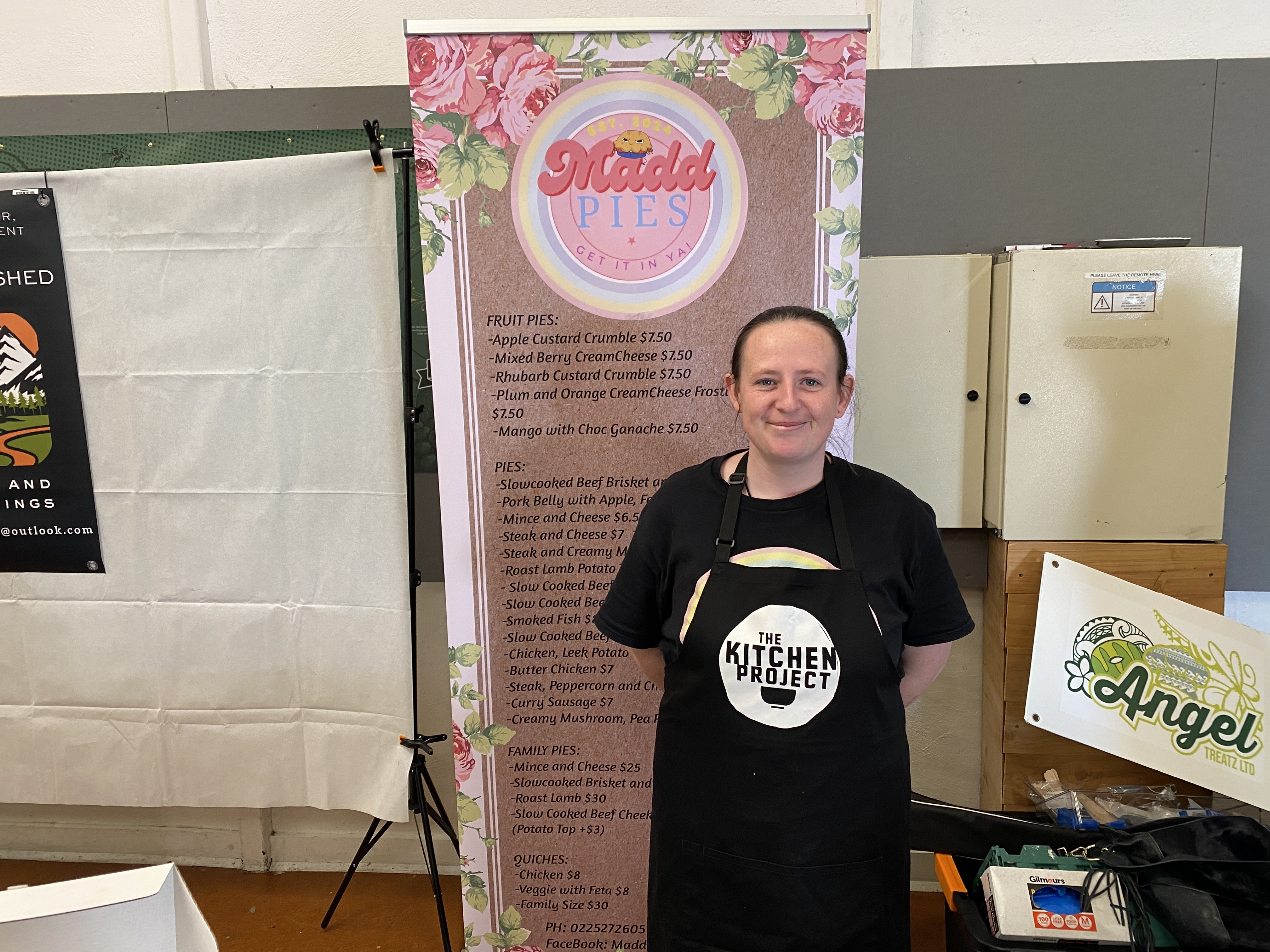 Madd Pies chief pie-maker and gifted baker Emily Maddren, whose hand-crafted pies are sought-after at markets and online.