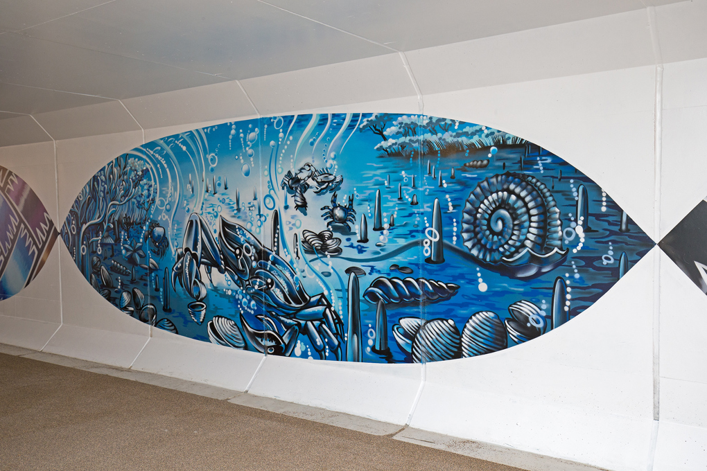 Cycleway murals celebrate natural heritage6