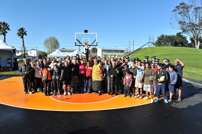 Bringing communities together – Otara’s new basketball court 2