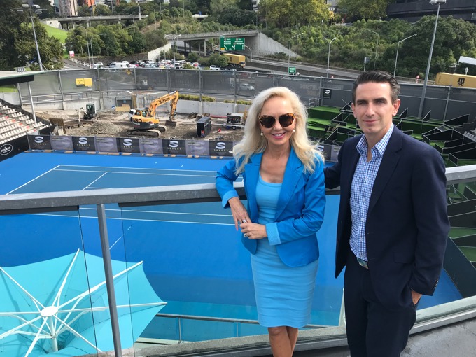 Full steam ahead on tennis centre upgrade1