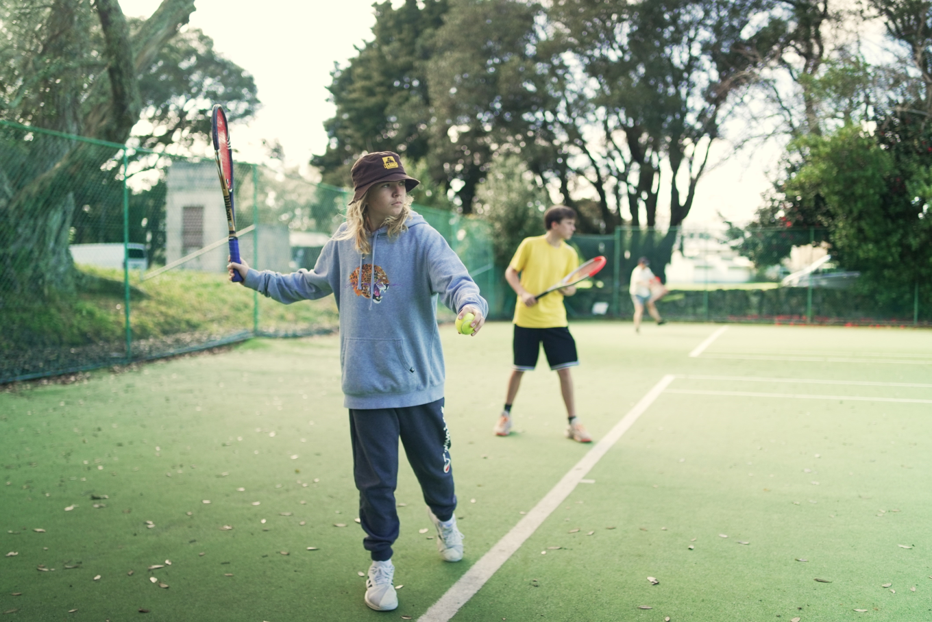 There are many tennis courts around Auckland great for a smashing good game, including at Mt Eden’s Nicholson Park.