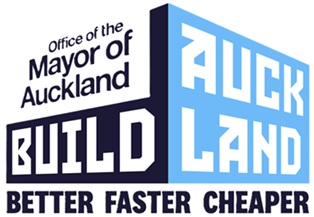 Office of the May or Auckland Build Auckland logo