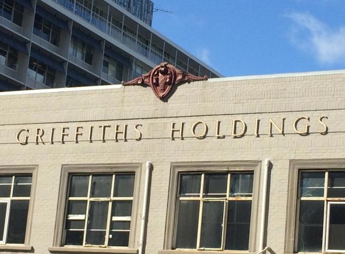 Griffiths Holdings building coming down