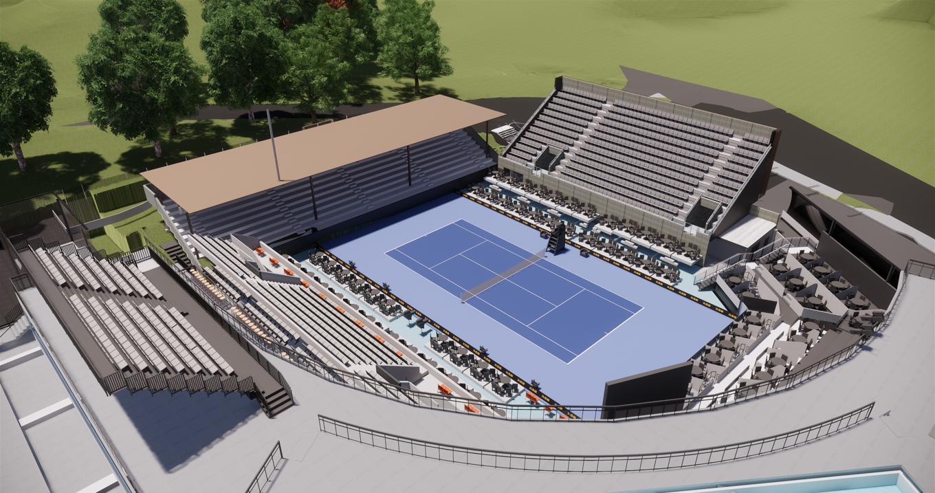 ASB Tennis Centre upgrade underway OurAuckland