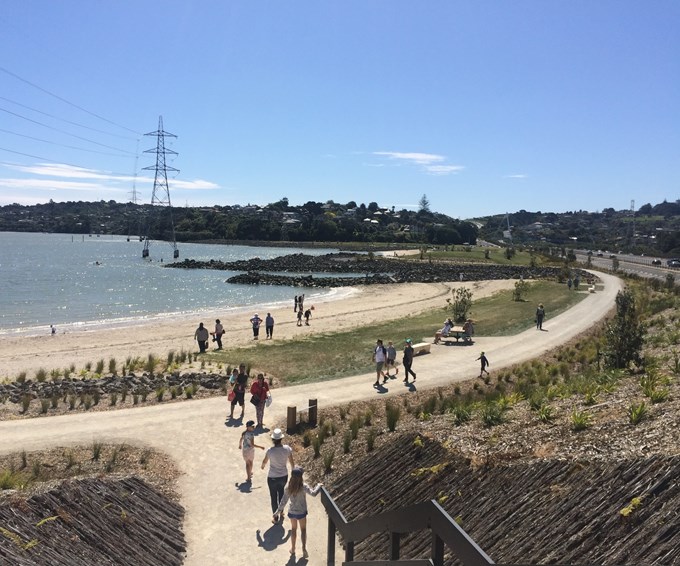 Great turnout for Onehunga foreshore opening 13
