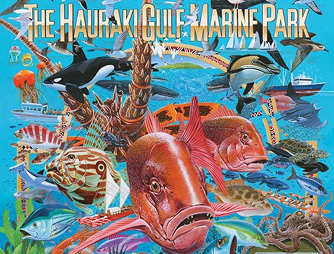 2020 Hauraki Gulf Marine Park poster