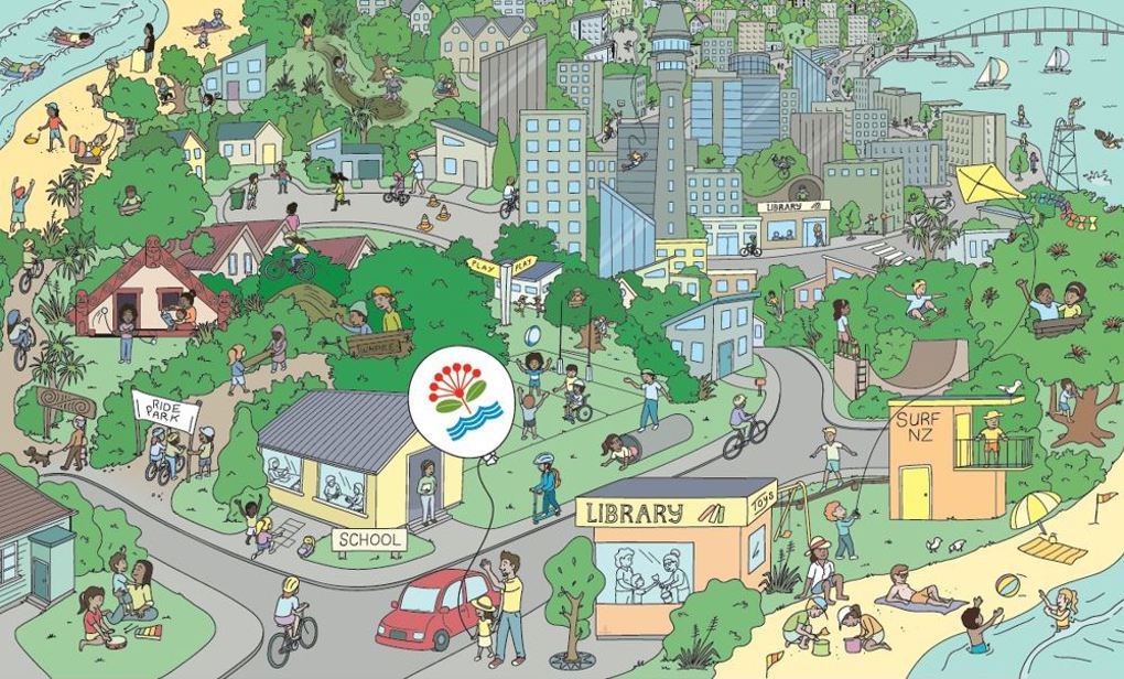 Auckland Council graphic of Auckland neighbourhood