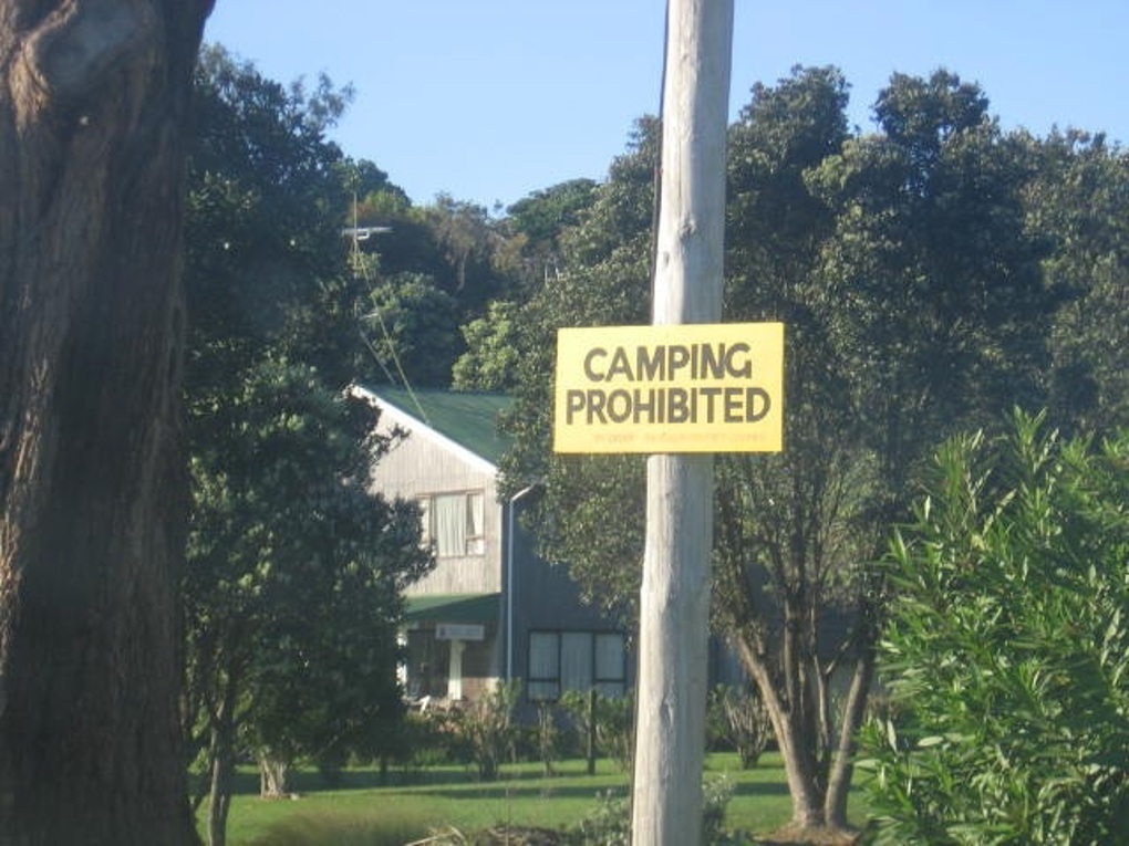 Freedom camping out