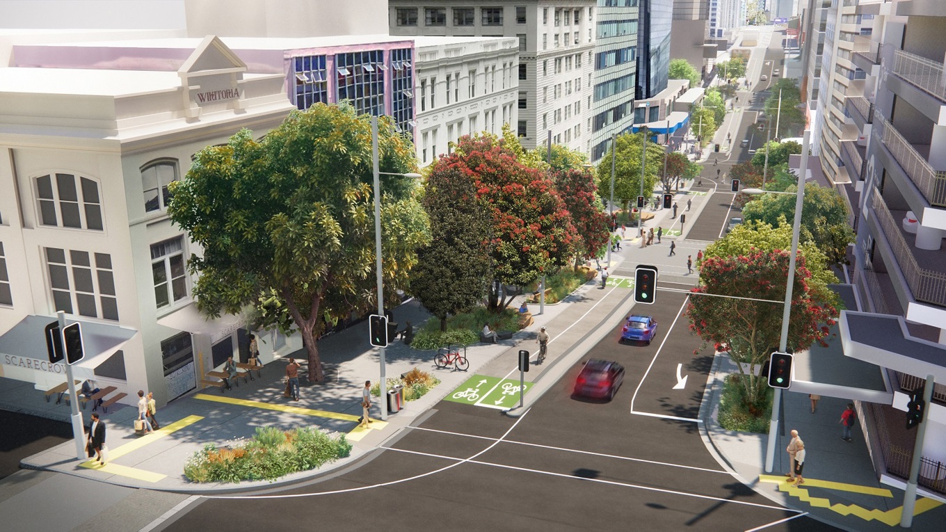 Wellesley Street and Victoria Street ‘system’ forms a central part of the midtown regeneration