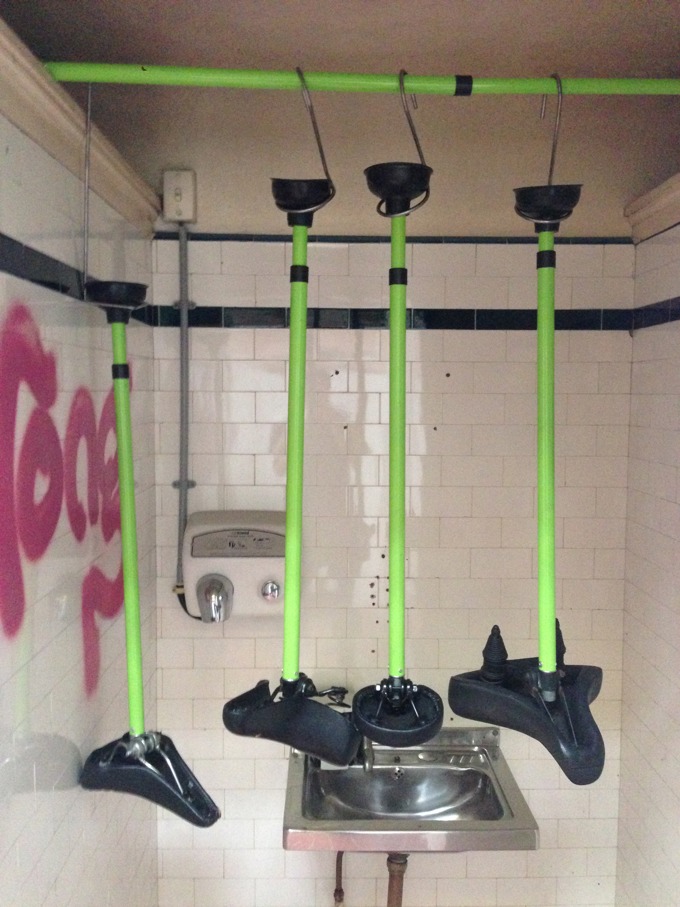 Designer loos on Wellesley 12