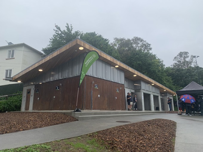 New changing rooms at Grey Lynn Park celebrated (1)