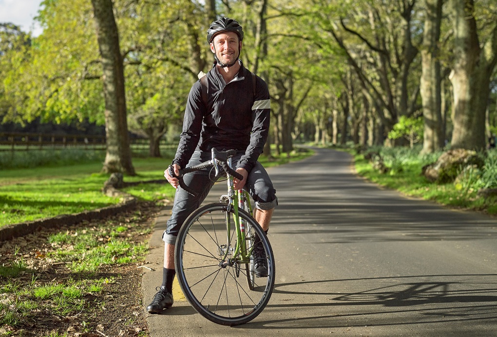 City cycle commute's a breeze