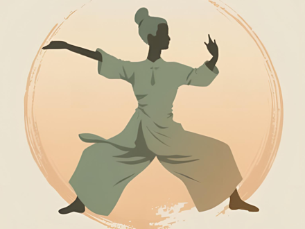 Tai Chi Workshop Poster Sage Green And Peach (1920 X 1080 Px) (1)
