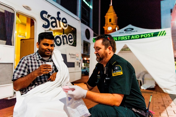 Safe zone returns to central city