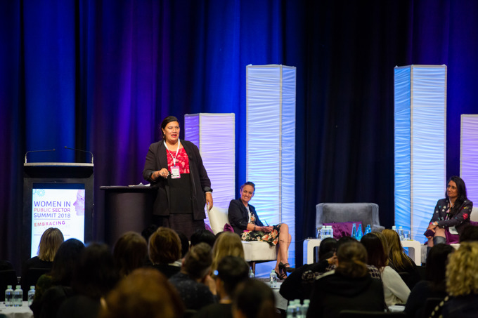 Councillor Bartley speaks at intersectionality summit