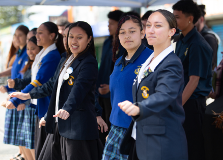 A striking and beautiful performance from Ōtāhuhu College students.