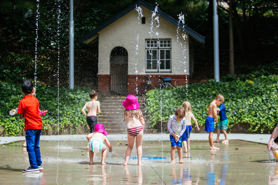 Myers Park splashpad