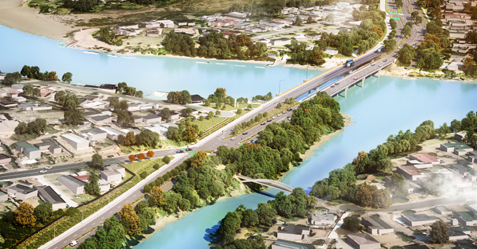 Former councillor comes home to visit Eastern Busway site