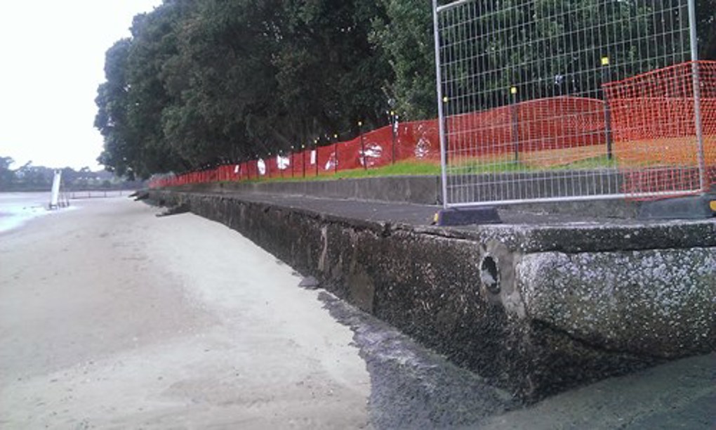 Upgrade begins at Waiuku’s Sandspit Reserve (1)