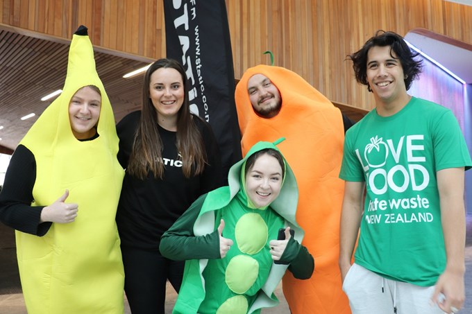 AUT students highlight food waste issues for young Kiwis