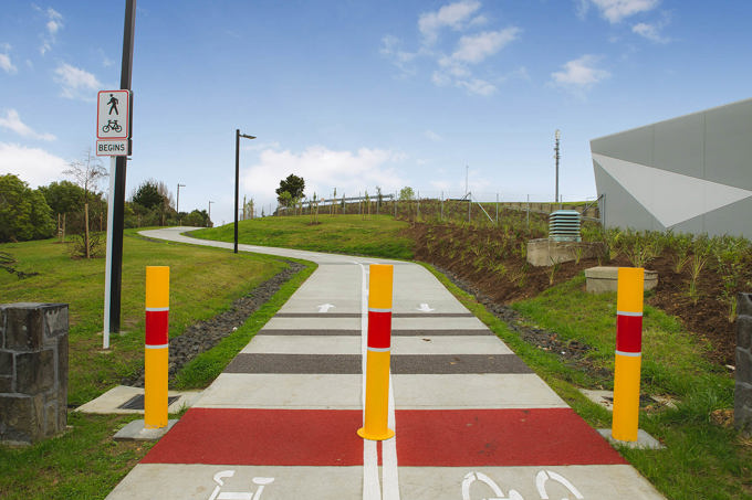 Watercare's new reservoir pump station in Albany.