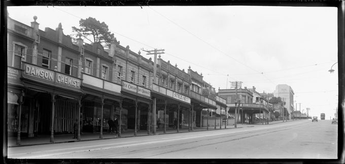 Auckland libraries heritage collection Upper Queen St