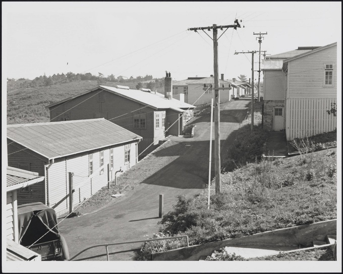 Barracks housing at Castor Bay Battery