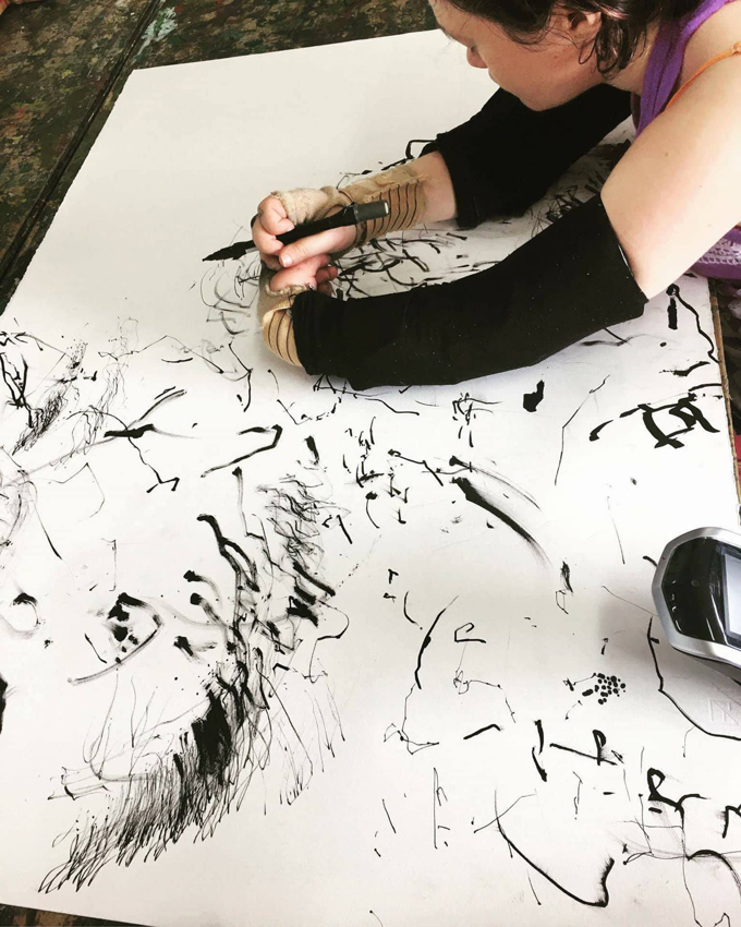 Bringing personal triumphs to art - Sarah Holten-Warren