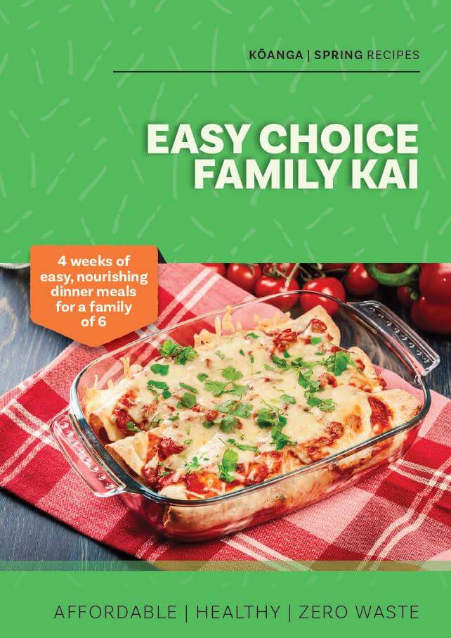 Easy choice family kai meal planner.